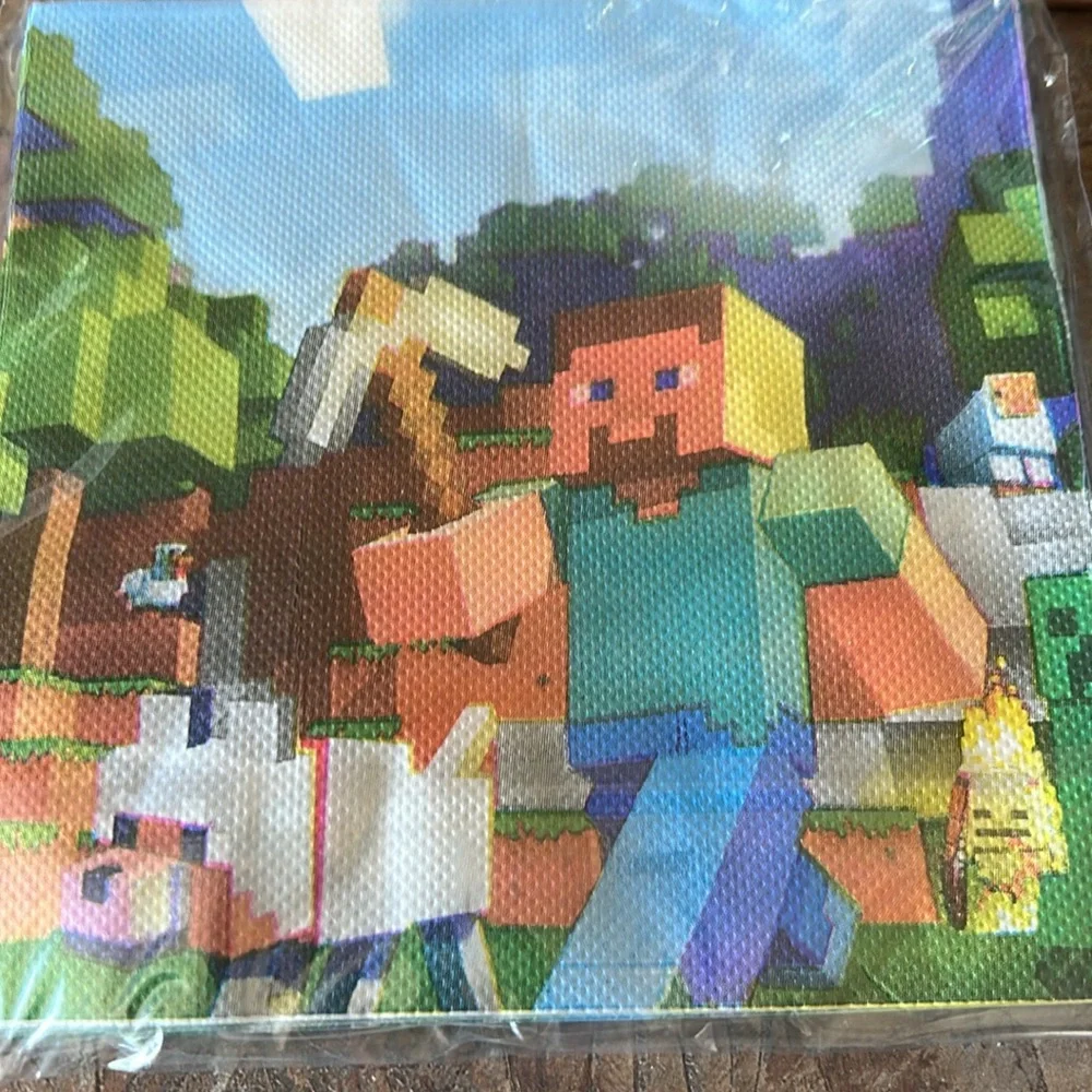 Minecraft Theme Birthday Party Supplies
